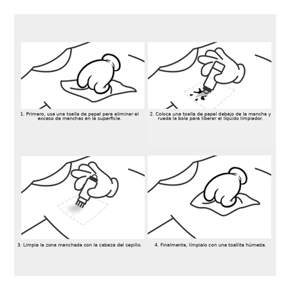 Pluma Quita Manchas de Ropa